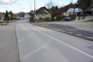 Novi avtobusni postajališči v Goričanah